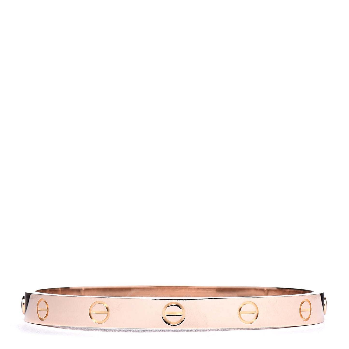 18K Pink Gold LOVE Bracelet 17