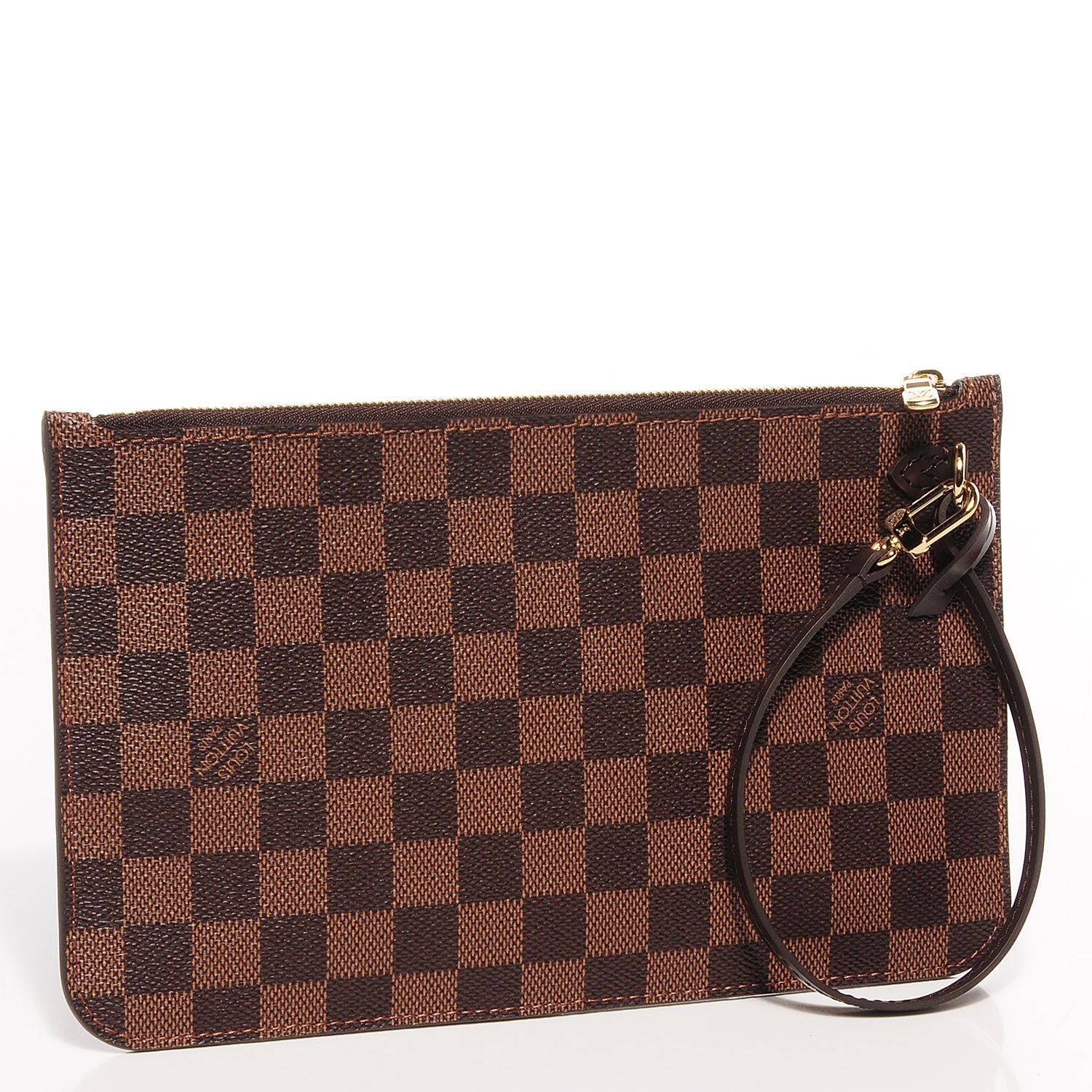 Louis Vuitton Damier Ebene Neverfull MM GM Pochette 3 of 7
