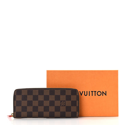 Louis Vuitton Damier Ebene Clemence Wallet Cherry 10 of 10