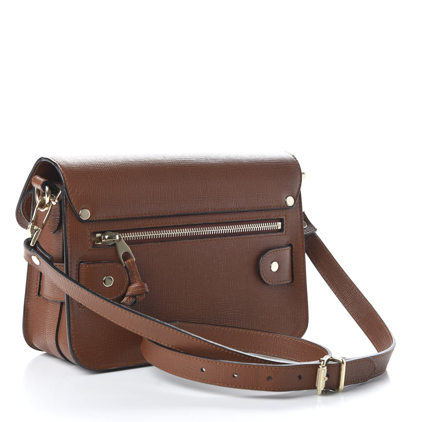 Linosa Calfskin PS11 Classic Shoulder Bag Nice Tan