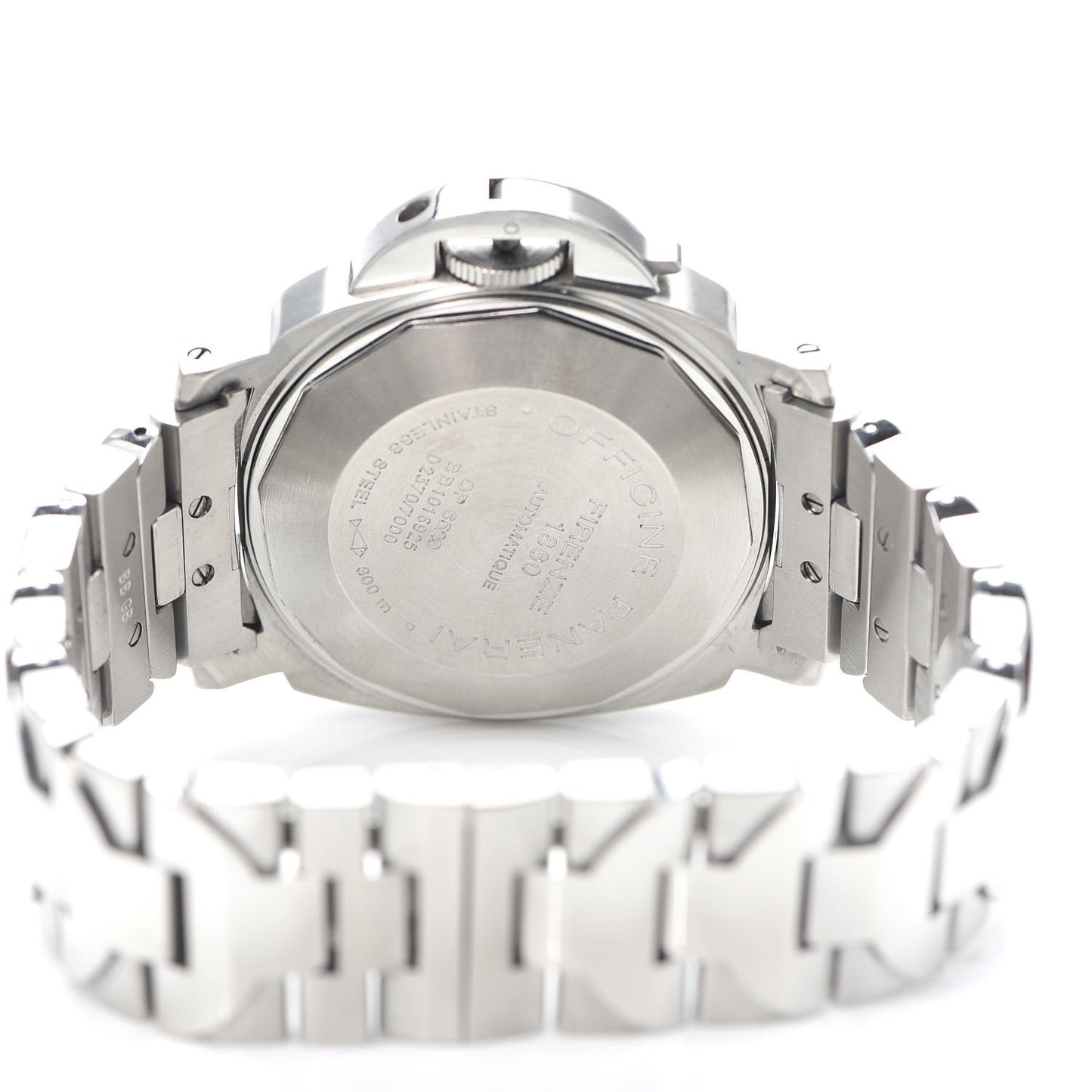 Stainless Steel 44mm Marina Luminor Automatic Watch Black PAM00050