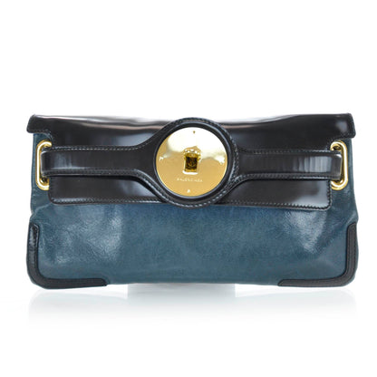 Balenciaga Leather Lune Clutch 1 of 7