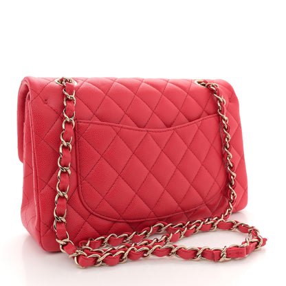 Chanel Caviar Quilted Small Double Flap Red 3 of 11