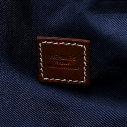 Hermes Silk Eperon d'Or Bandana Travelsilk PM Cube Bordeaux Bleu Marine 5 of 9