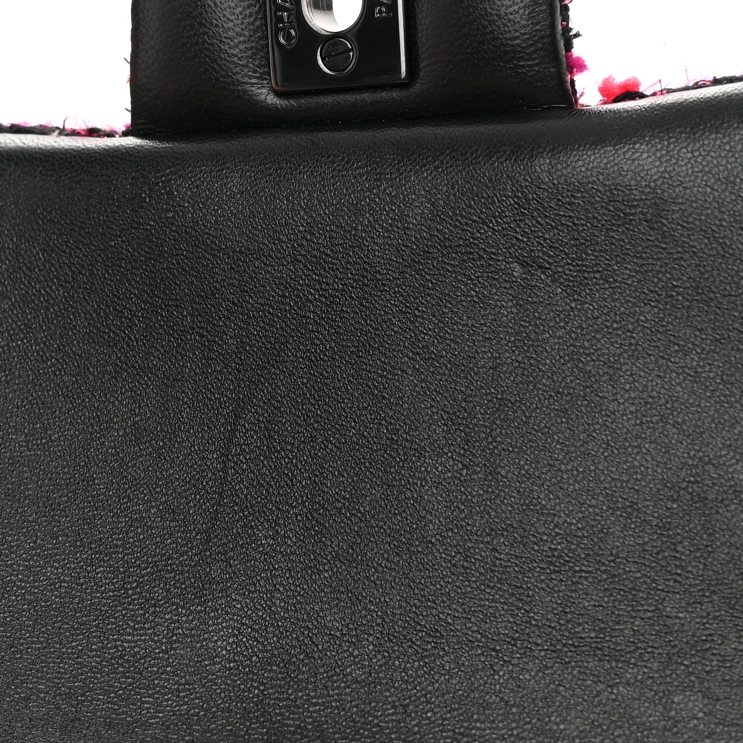 Chanel Tweed Quilted Mini Rectangular Flap Pink Multicolor 11 of 11