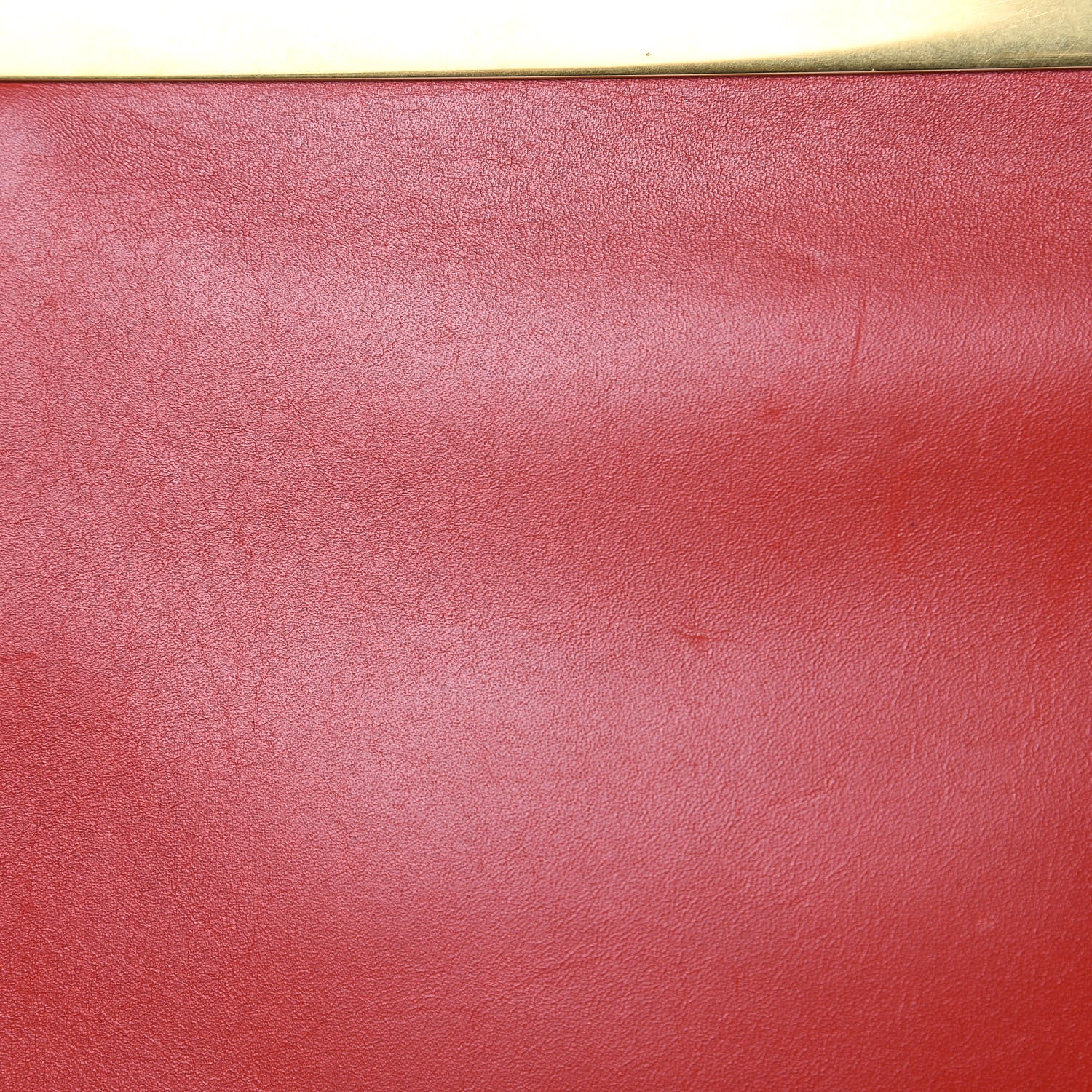 Celine Smooth Calfskin Mini Clasp Bag Red 7 of 12