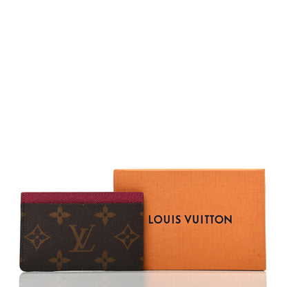 Louis Vuitton Monogram Card Holder Fuchsia 6 of 6