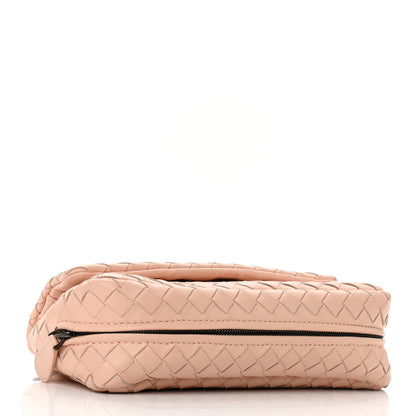 Bottega Veneta Nappa Intrecciato Mini Chain Messenger Flamingo 4 of 10