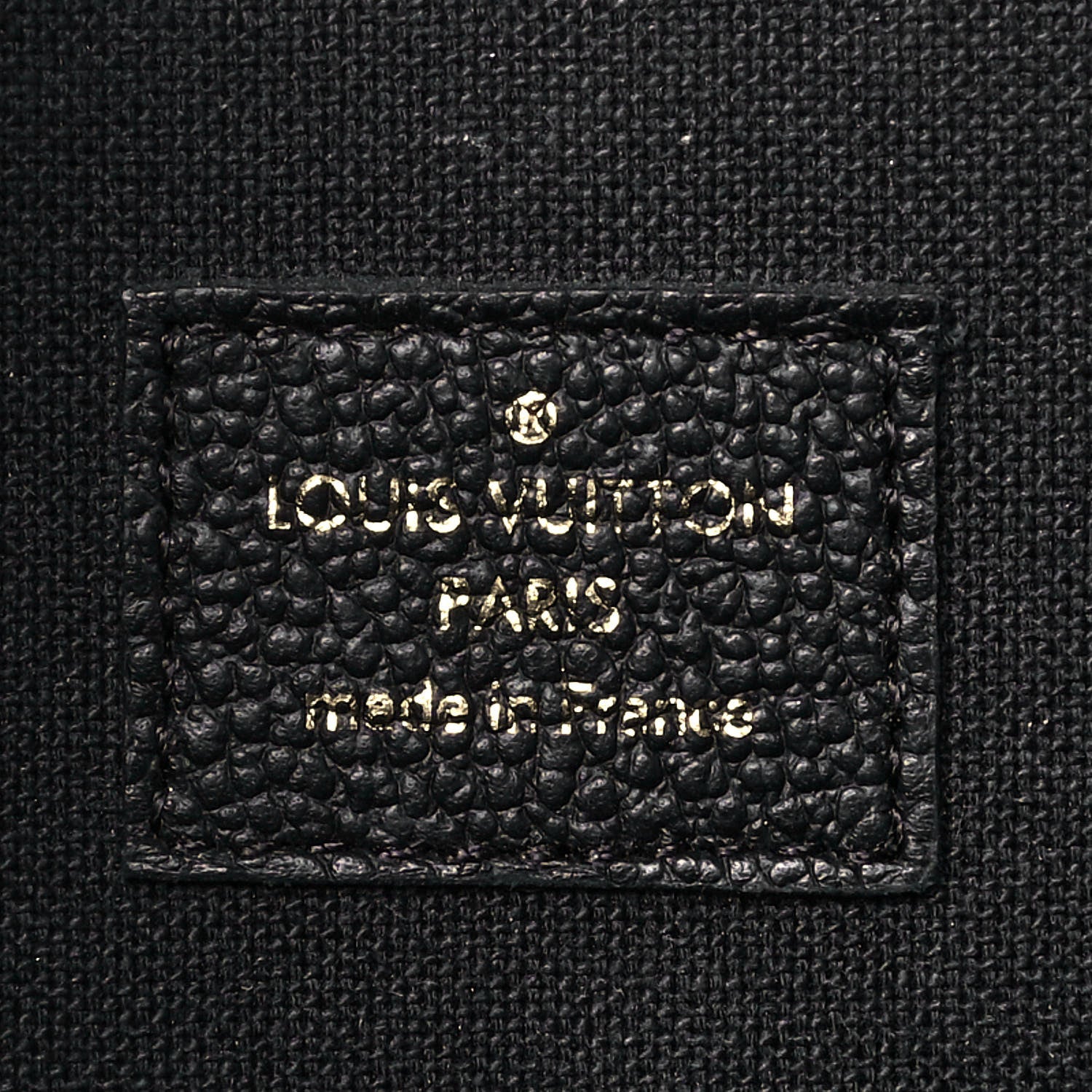 Louis Vuitton Empreinte Pochette Felicie Chain Wallet Black 6 of 13