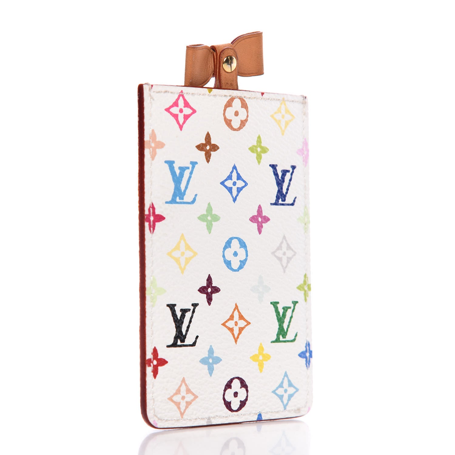 Louis Vuitton Monogram Multicolor Mirror and Case Pouch White 3 of 6
