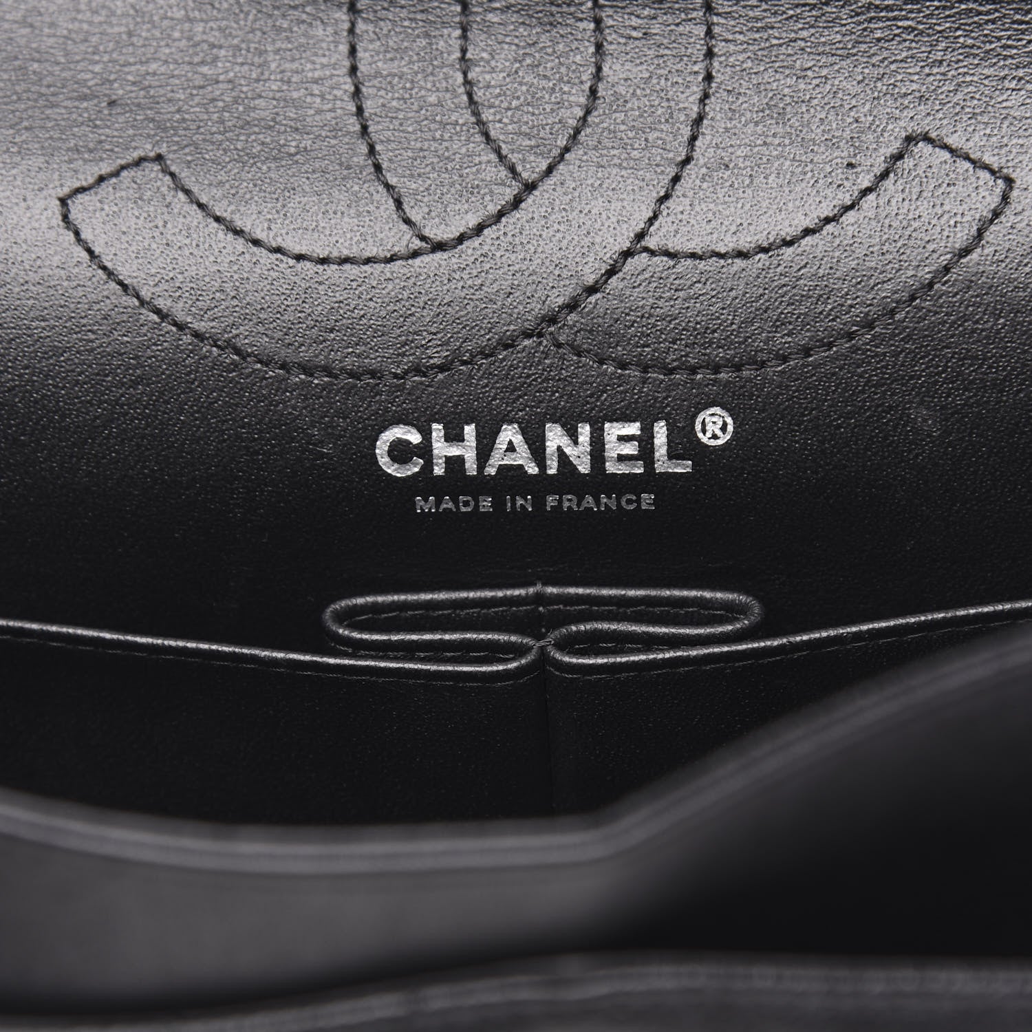 Chanel Sheepskin Chevron Quilted 2.55 Reissue 226 Flap So Black 6 of 14