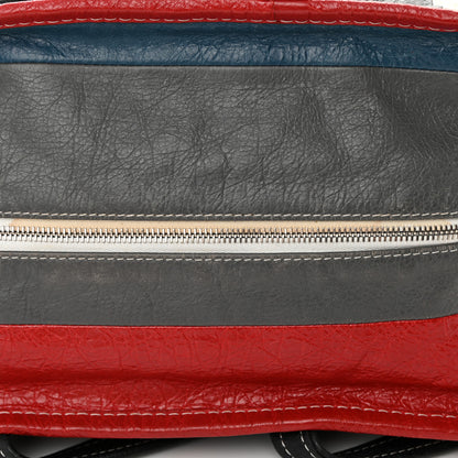 Balenciaga Agneau Arena Multicolore Medium Bazar Shopper Tote Grey White Black Red Blue 21 of 22