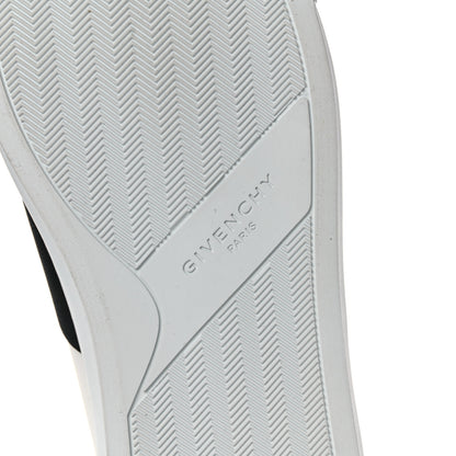 Givenchy Calfskin Band Logo Womens Urban Street Sneakers 40 White Black 6 of 9