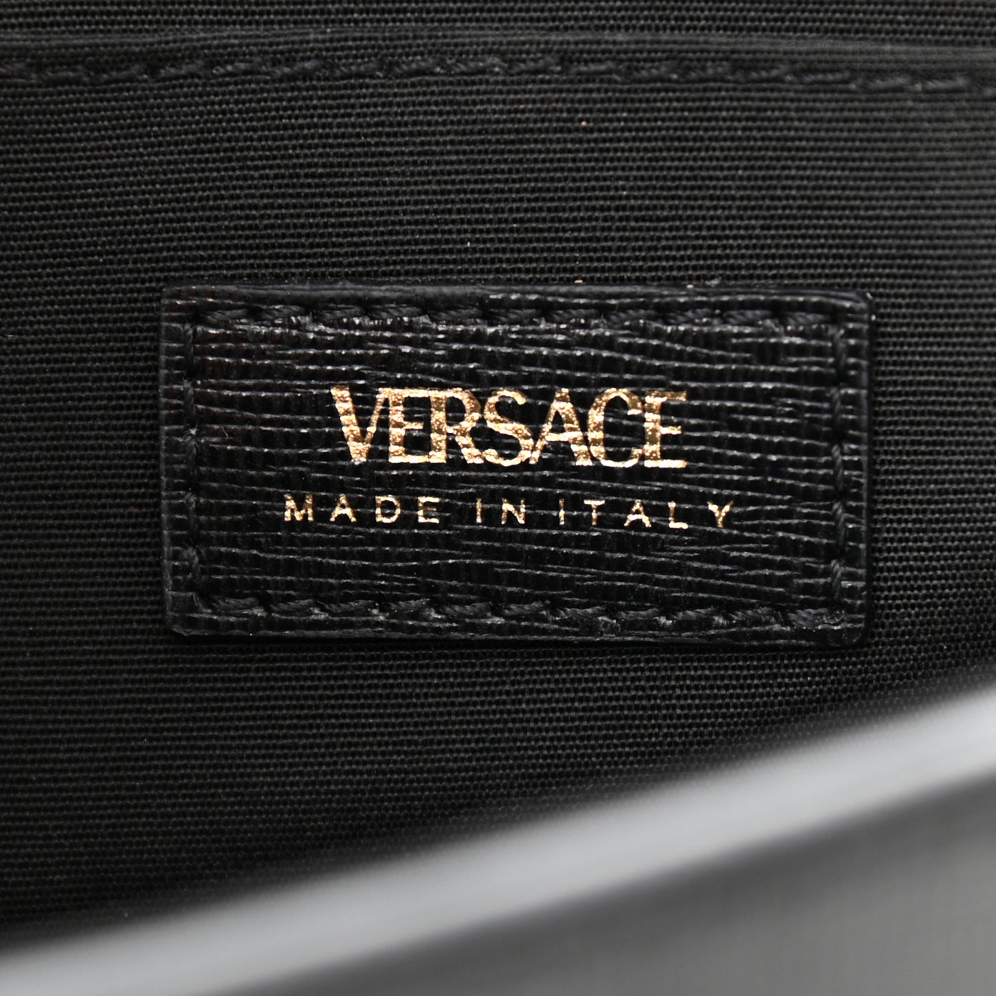 Saffiano Virtus Small Shoulder Bag Black