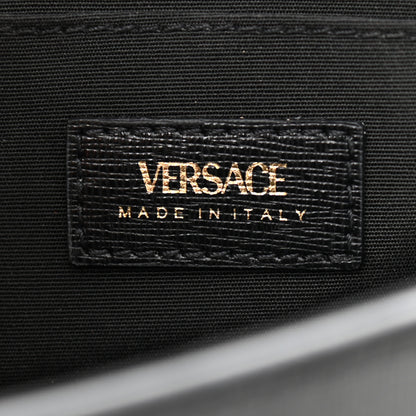 Versace Saffiano Virtus Small Shoulder Bag Black 6 of 12