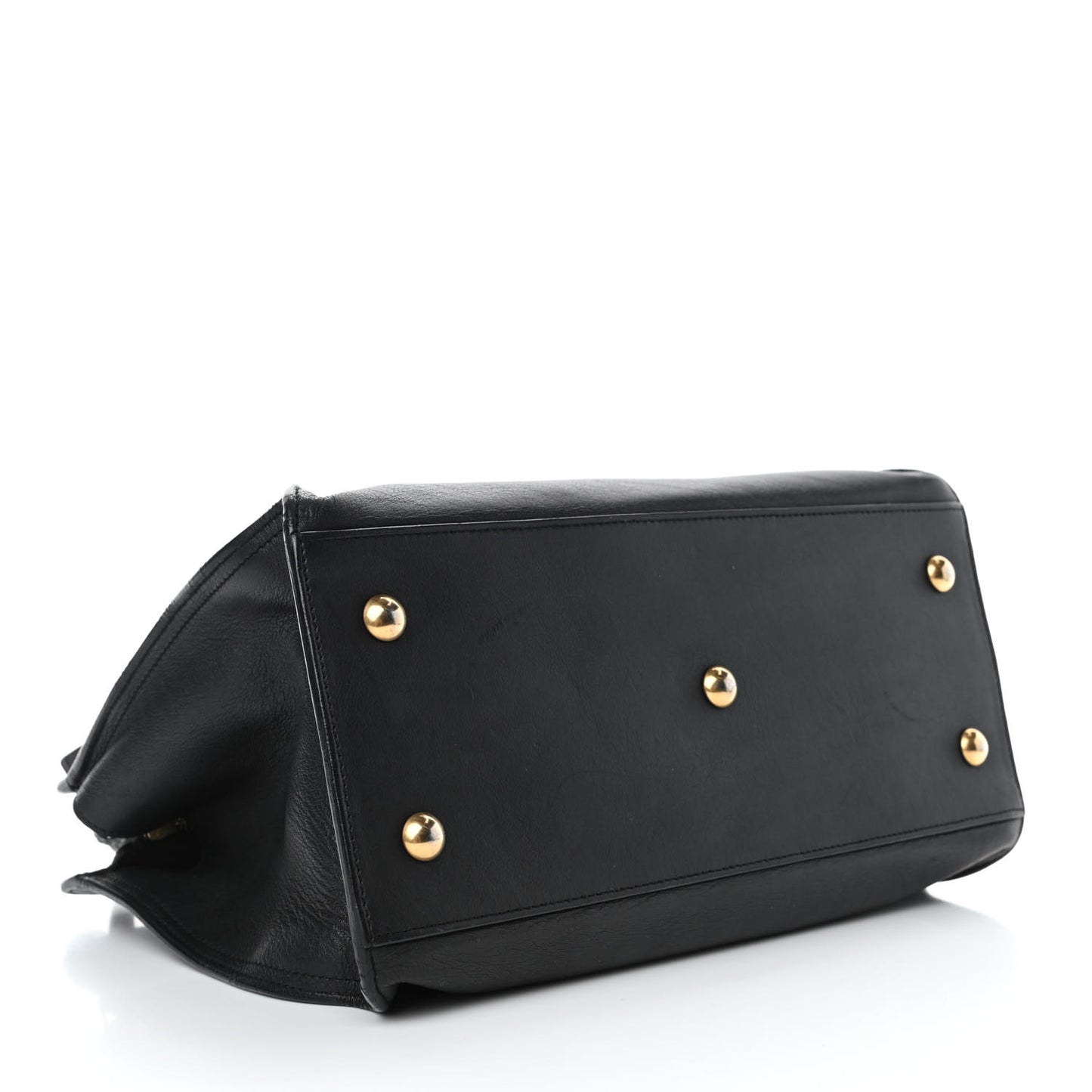 Calfskin Small Classic Y Cabas Black