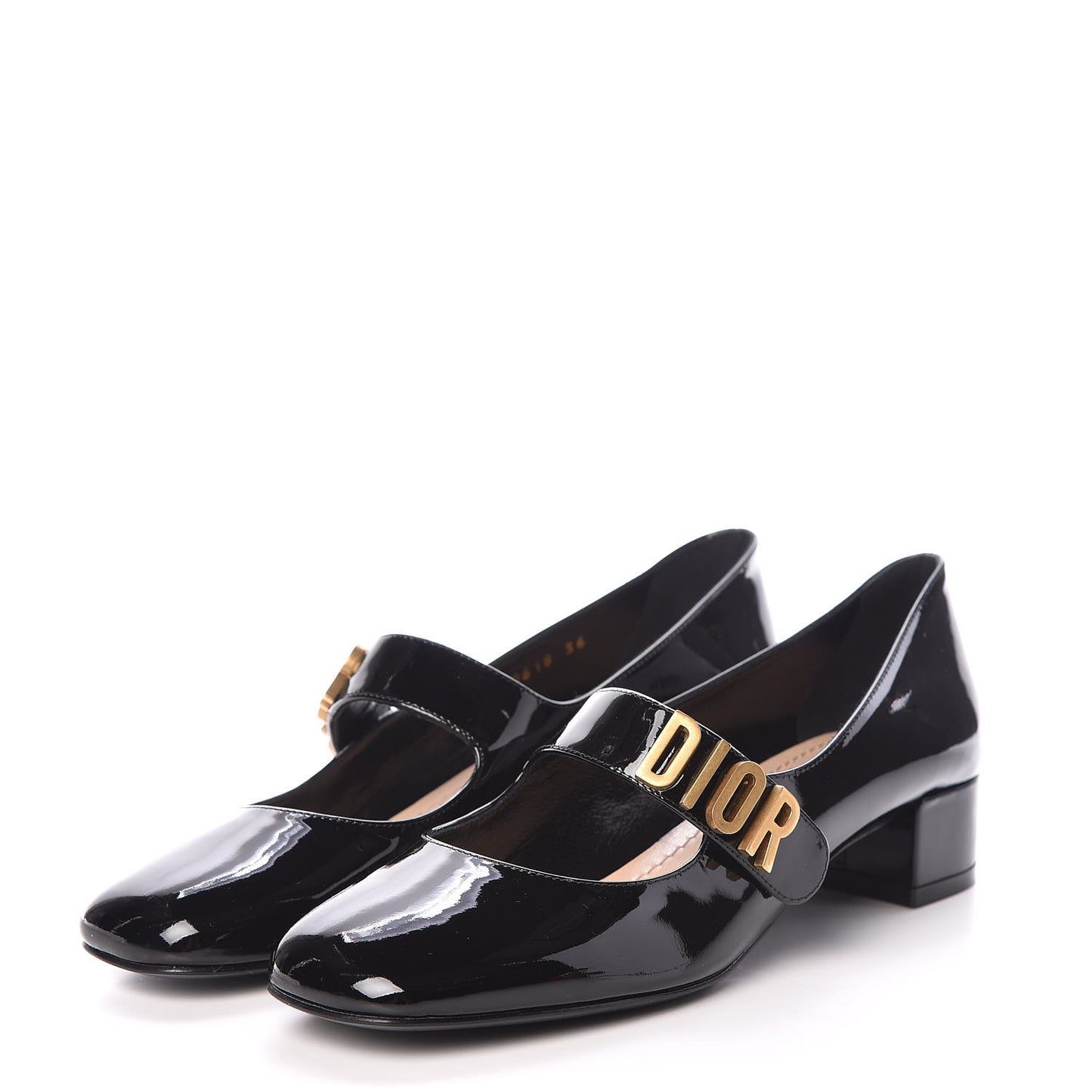 Patent Baby-D Ballet Pumps 36 Black