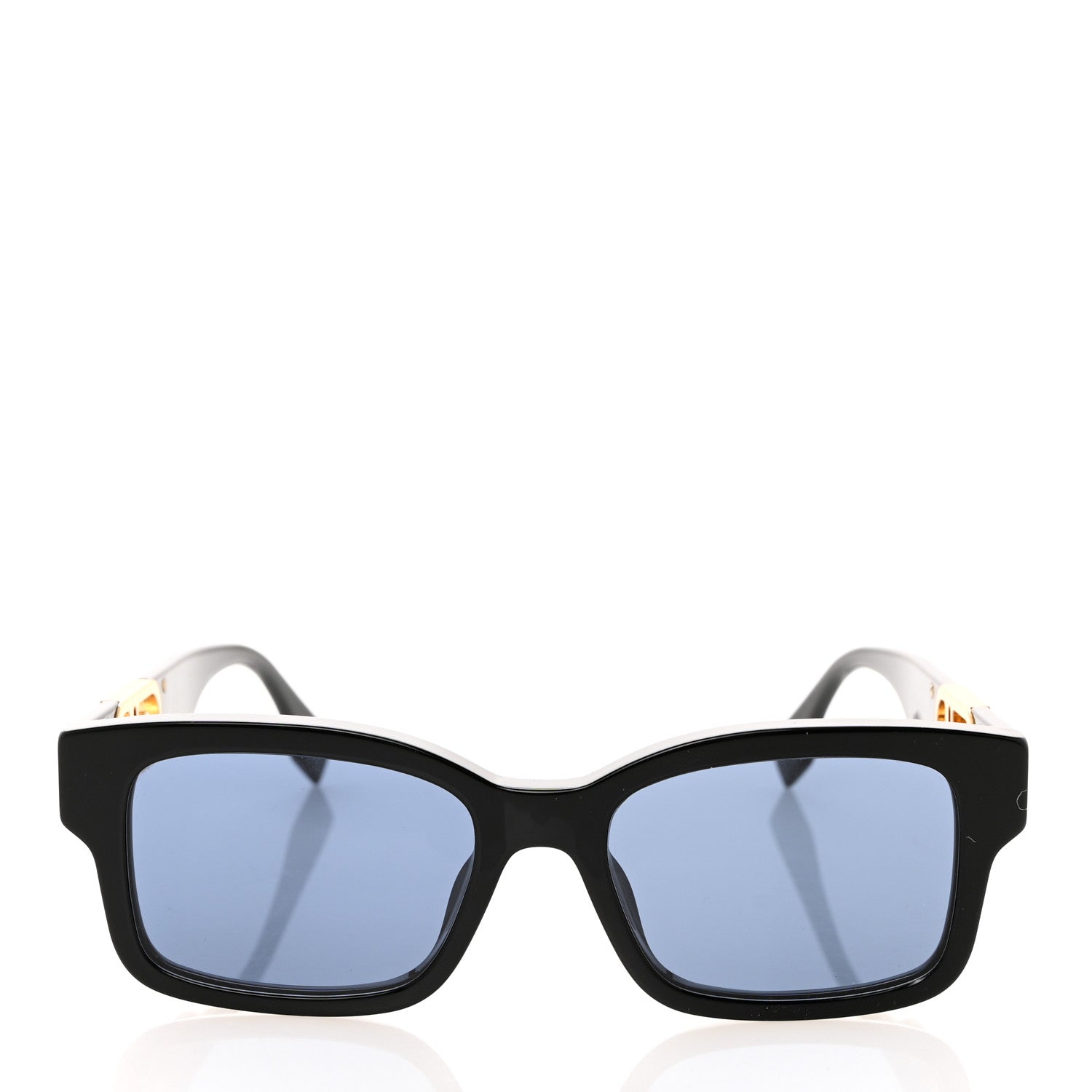 Fendi Acetate O'Lock Square Sunglasses FE40050I Black 3 of 7
