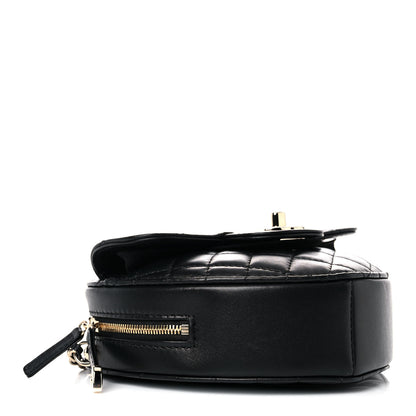 Chanel Lambskin Quilted CC In Love Heart Bag Black 4 of 10