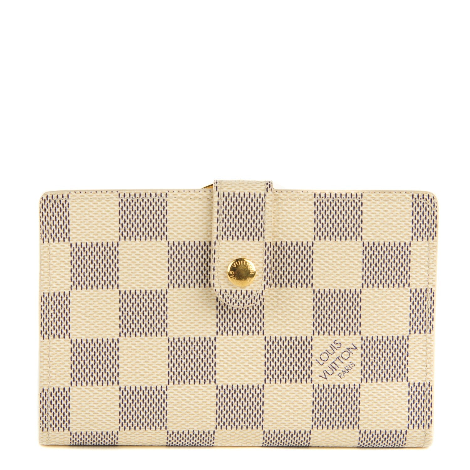 Louis Vuitton Damier Azur French Purse Wallet 1 of 7