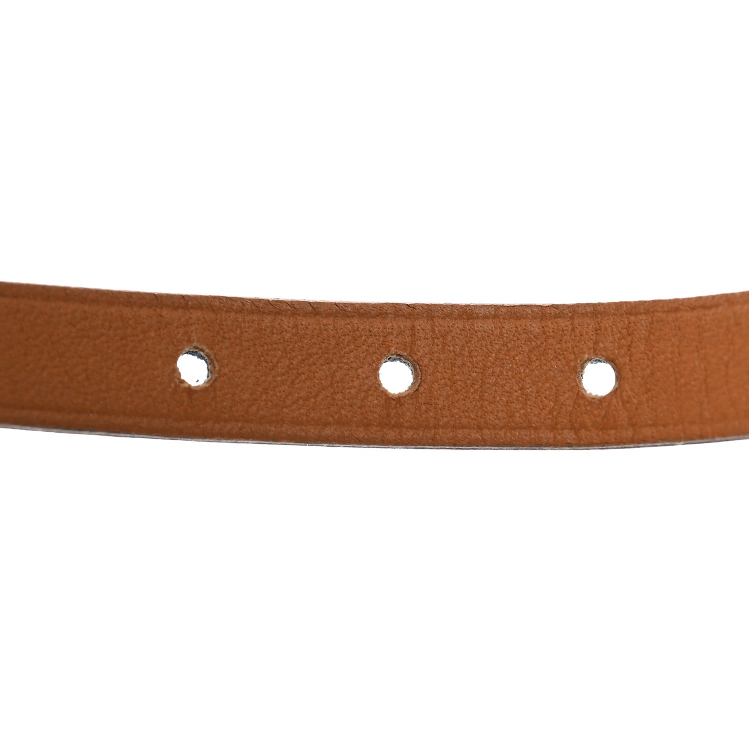 Hermes Swift Epsom Hapi Triple Tour Wrap Bracelet M Bleu Hydra Gold 8 of 8