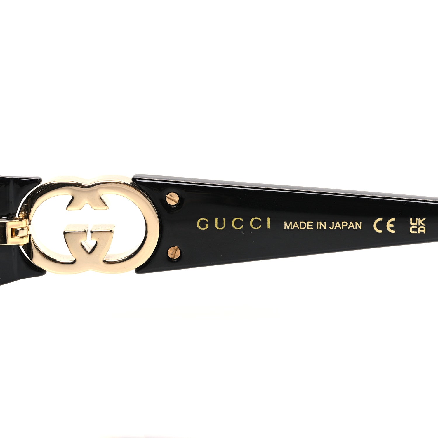 Gucci Acetate Rectangular Frame Sunglasses GG1661S Black 5 of 7