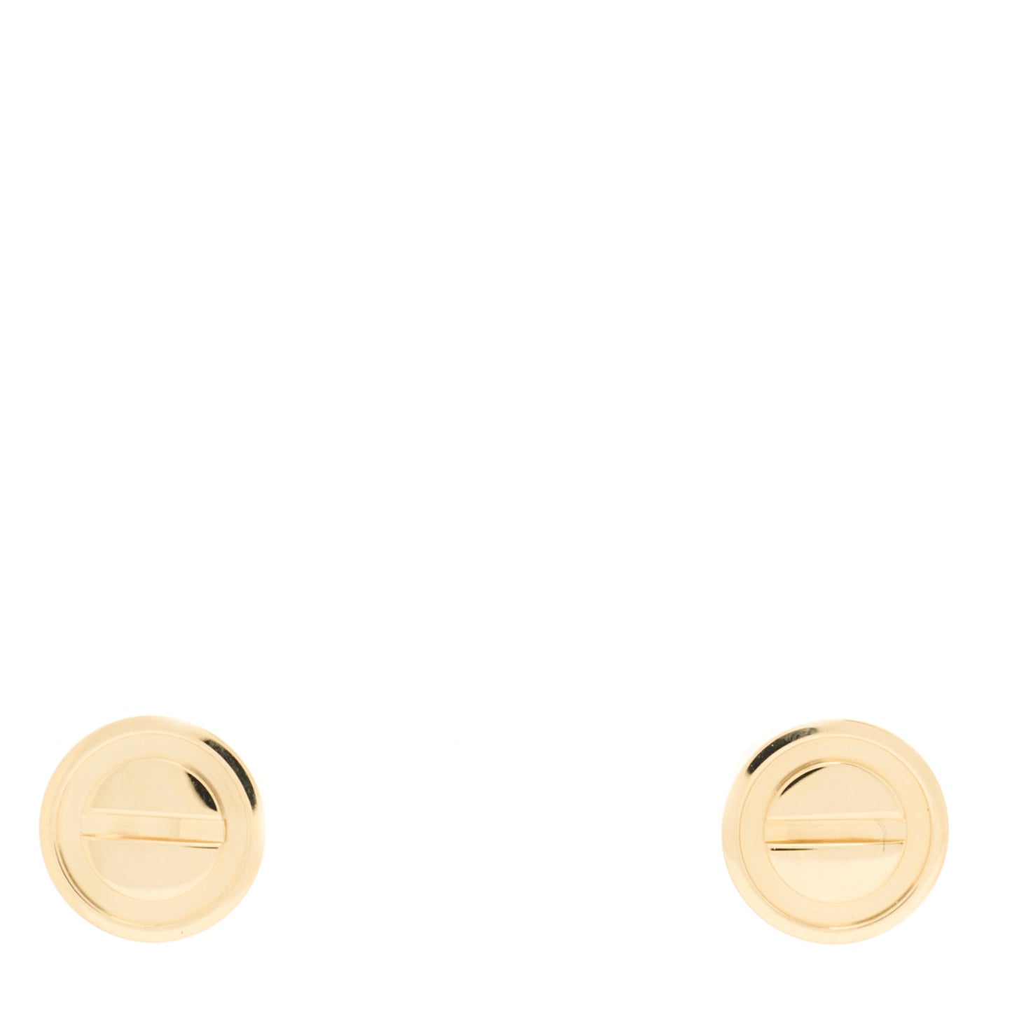 18K Yellow Gold LOVE Earrings