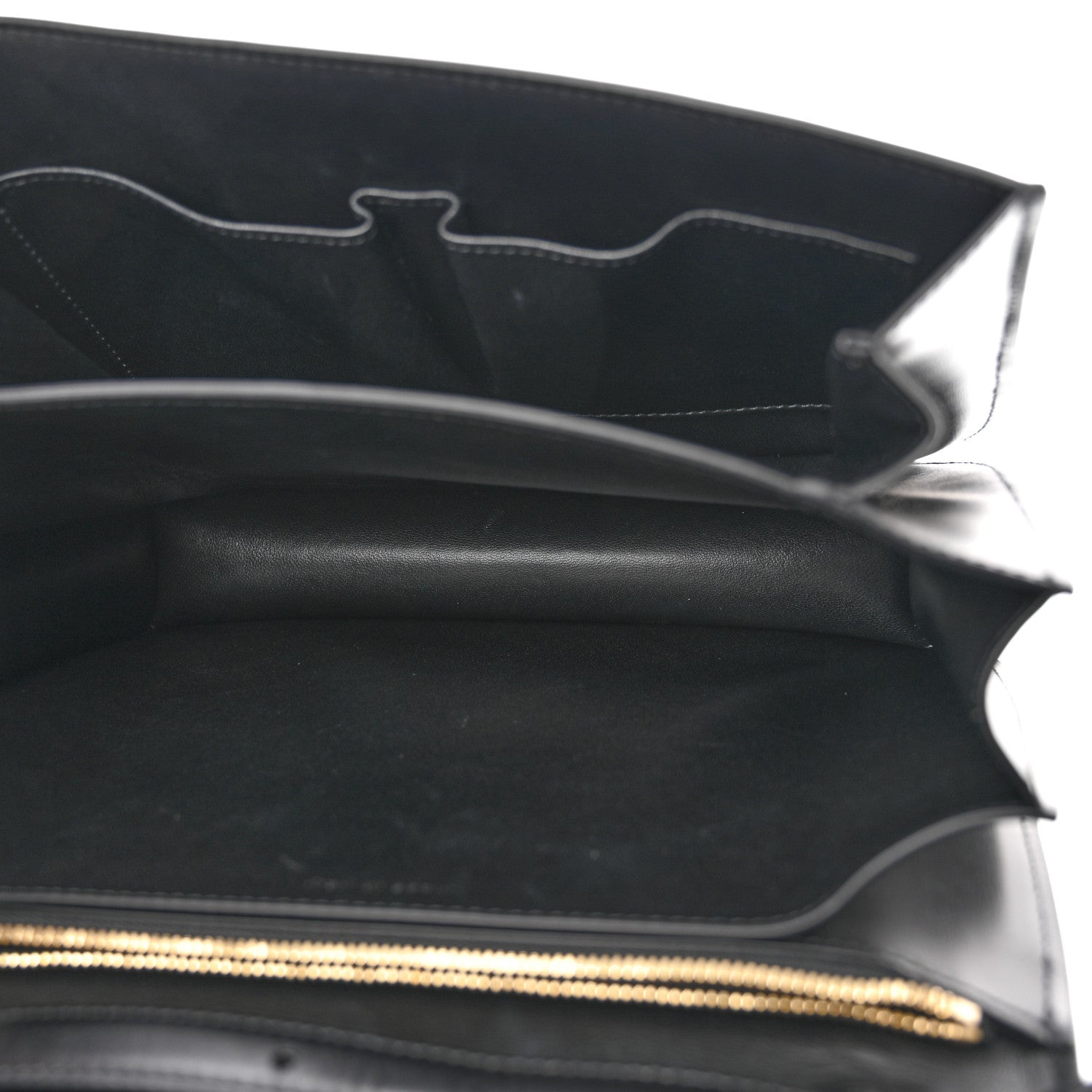 Celine Box Calfskin Medium Classic Box Flap Bag Black 5 of 12
