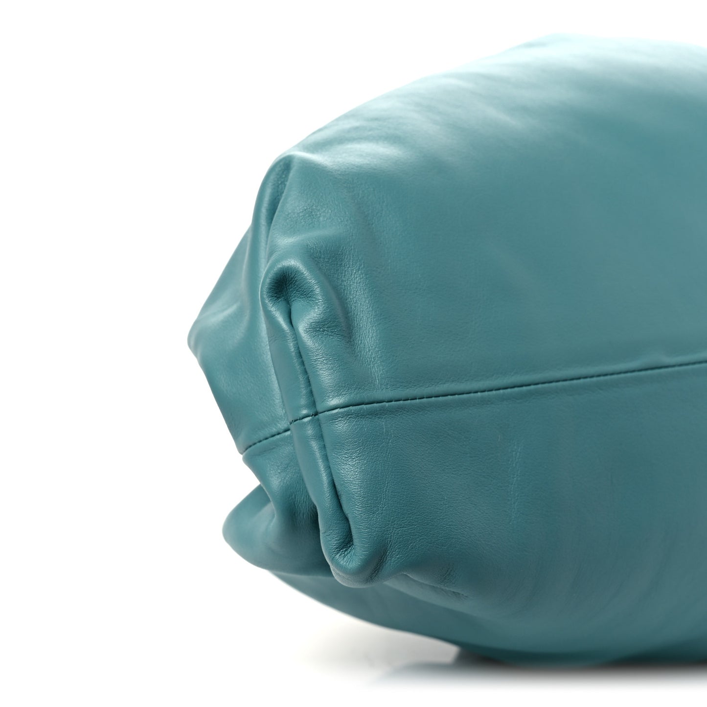 Smooth Butter Calf The Pouch Oversized Clutch Linoleum