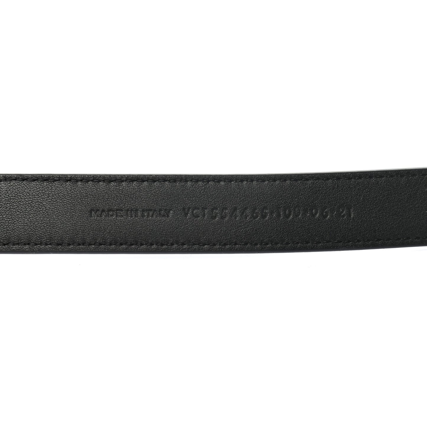 Smooth Calfskin Monogram Square Buckle Belt 100 40 Black
