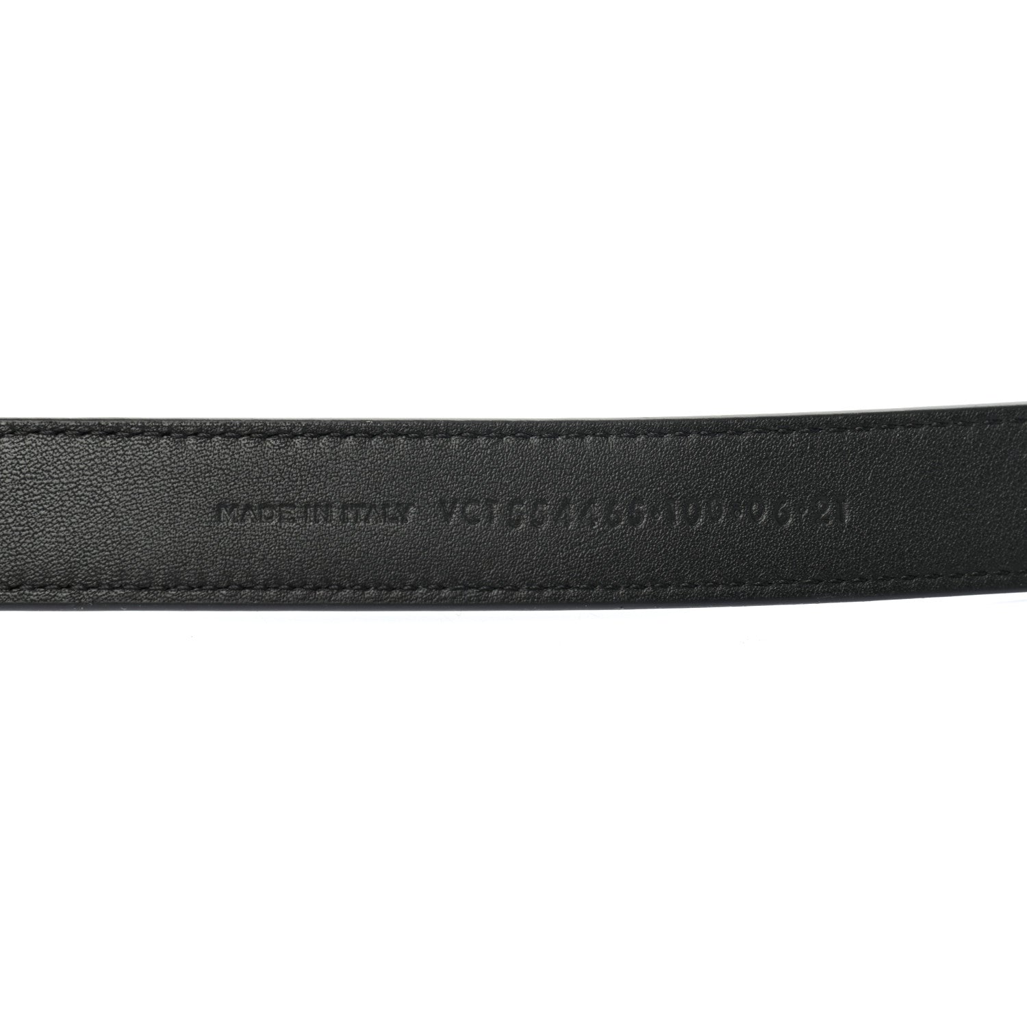 Saint Laurent Smooth Calfskin Monogram Square Buckle Belt 100 40 Black 6 of 6