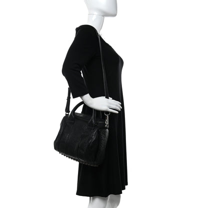 Alexander Wang Pebbled Lambskin Rockie Black Rhodium Hardware 2 of 14