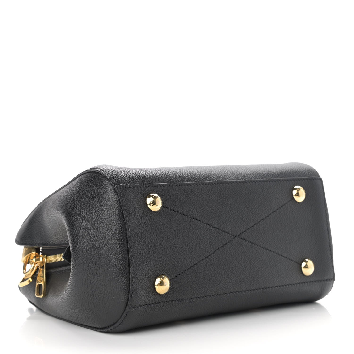 Louis Vuitton Empreinte Monogram Giant Montaigne BB Black Beige 4 of 11