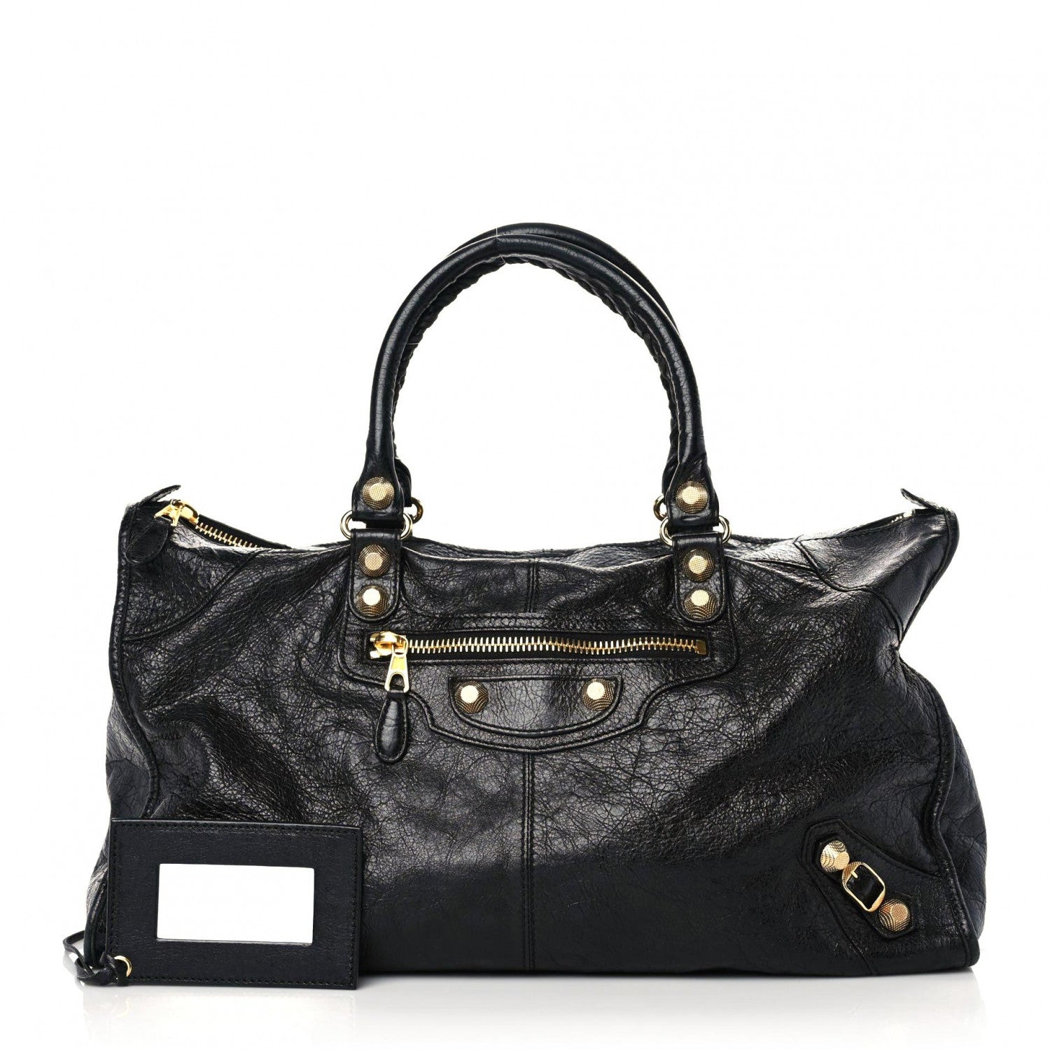 Balenciaga Agneau Giant 12 Gold Hardware Work Black 1 of 15