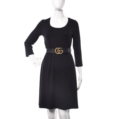 Gucci Calfskin Double G 40mm Belt 95 38 Black 2 of 8
