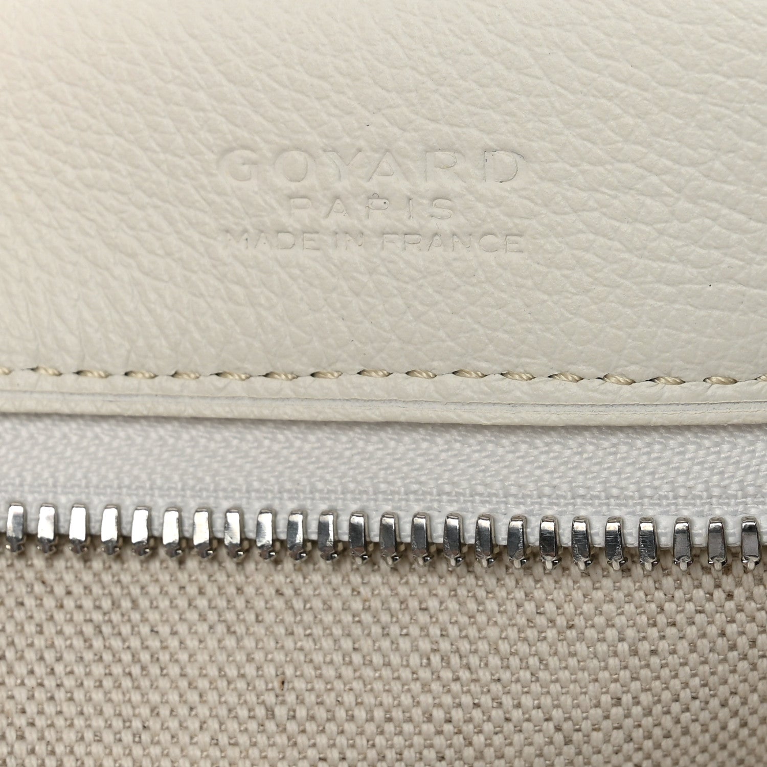 Goyard Goyardine Conti Pouch White 6 of 7
