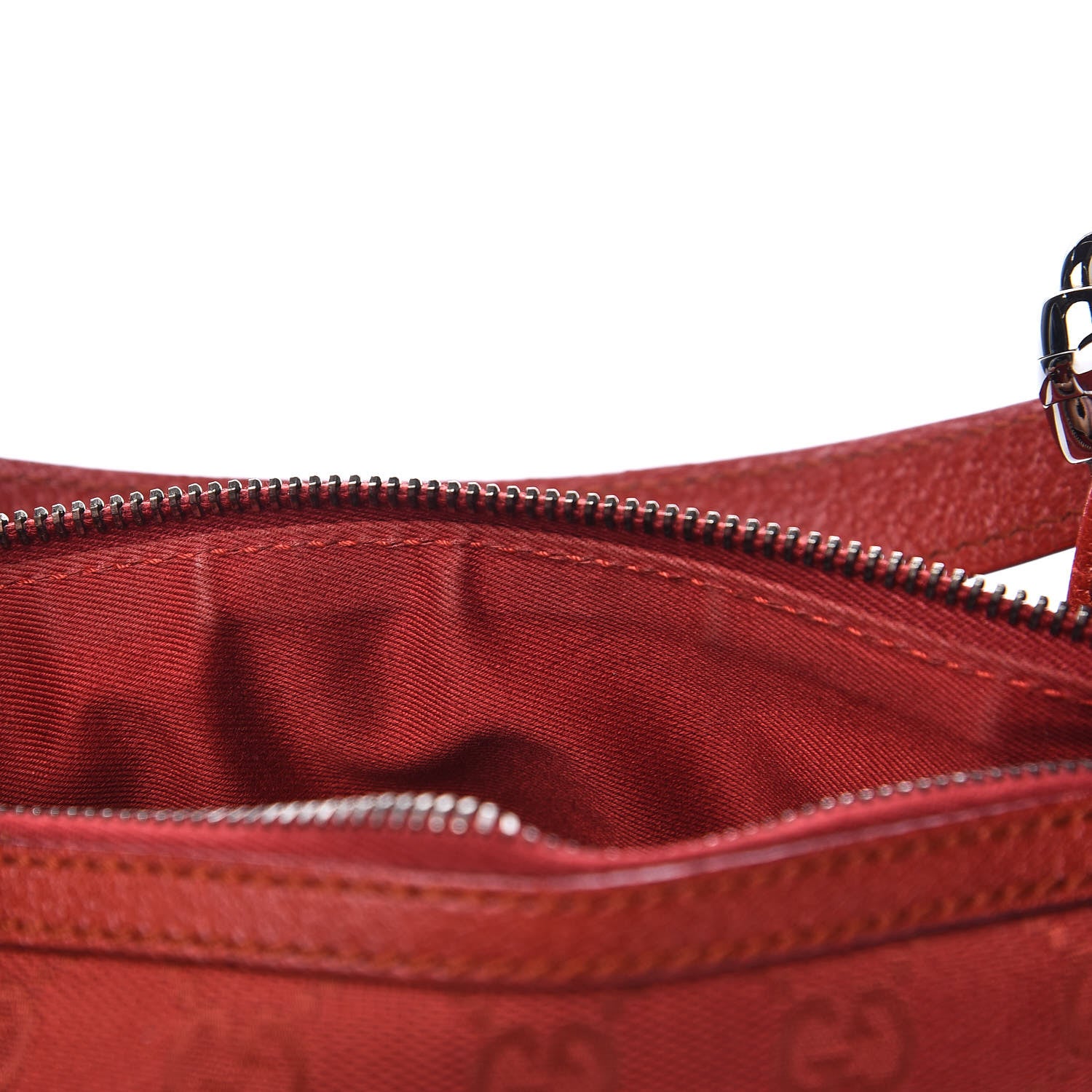 Gucci Monogram Small Hobo Red 13 of 13