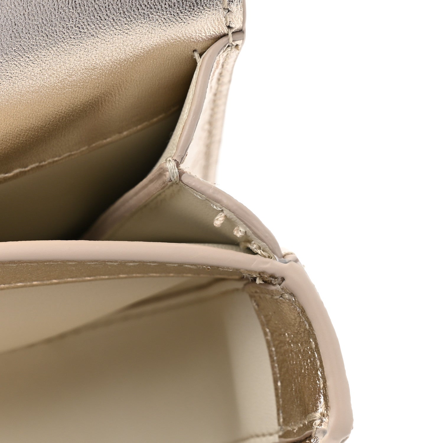 Givenchy Laminated Calfskin Small 4G Sliding Chain Bag Dusty Gold 10 of 10