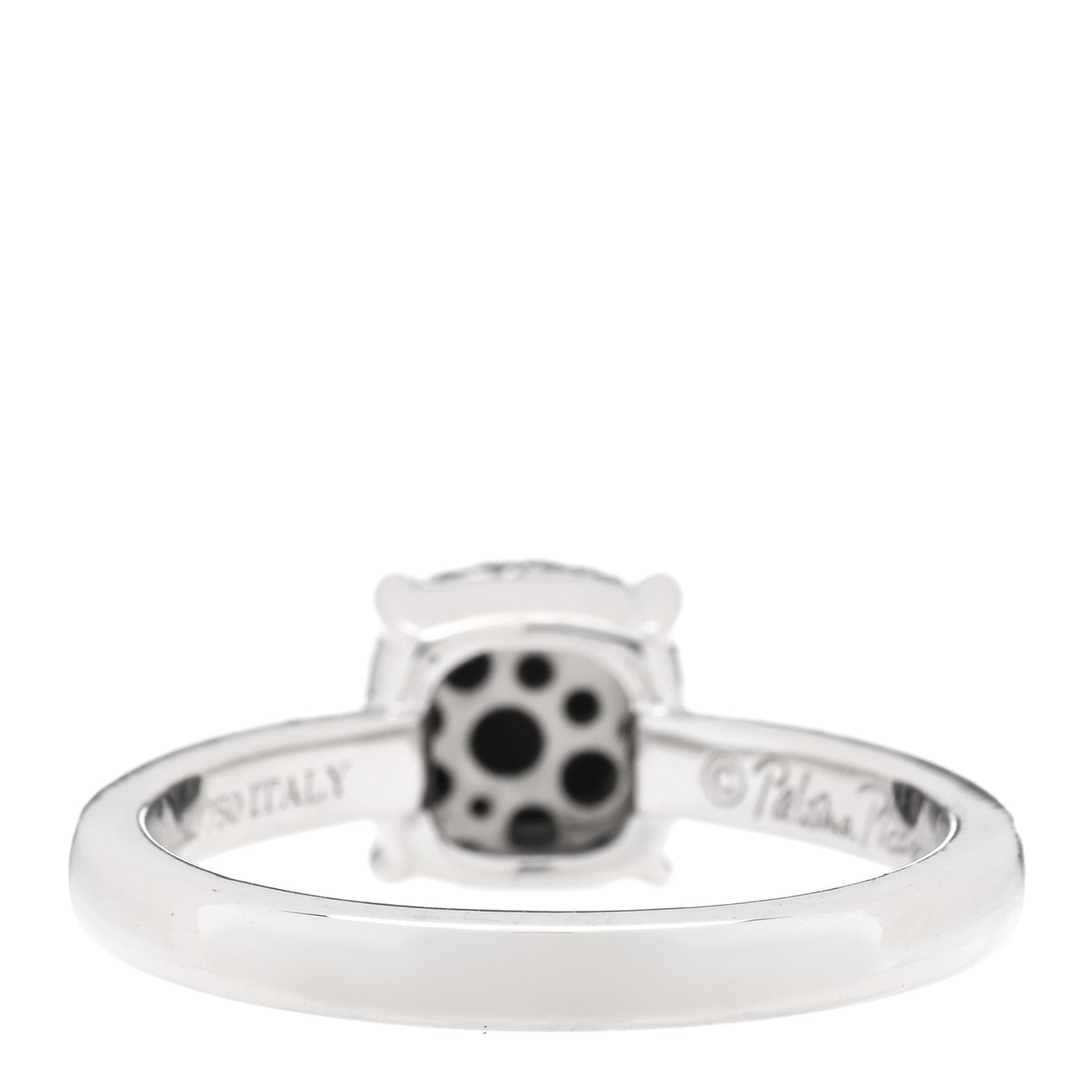 Tiffany 18K White Gold Blue Sapphire 7mm Paloma's Sugar Stacks Ring 52 6 3 of 6