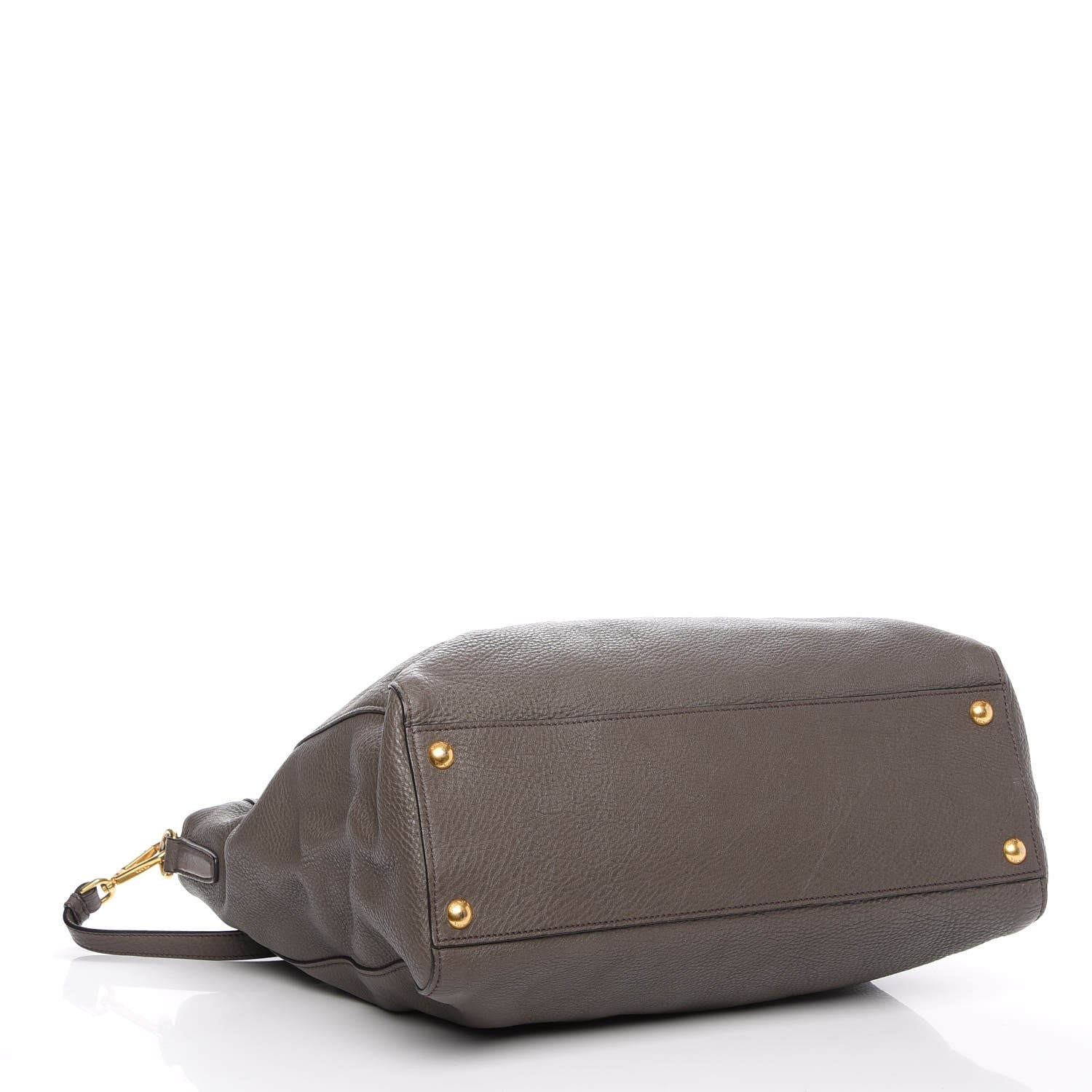 Prada Vitello Daino Tote Grafite 5 of 9