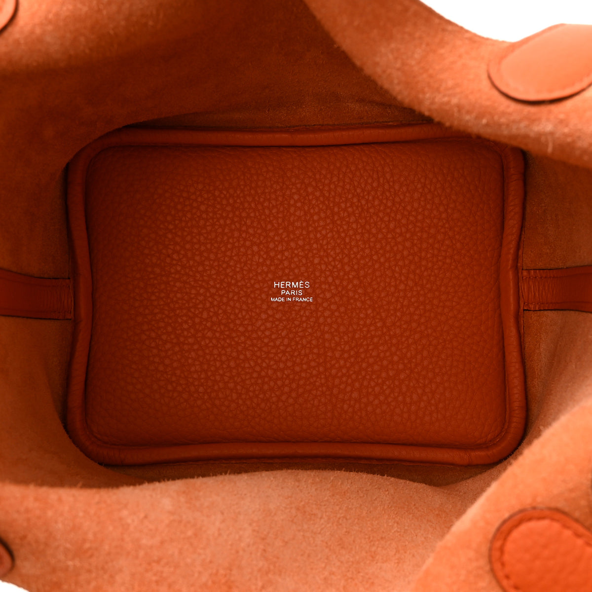 Hermes Taurillon Clemence Picotin Lock 18 PM Orange 5 of 10