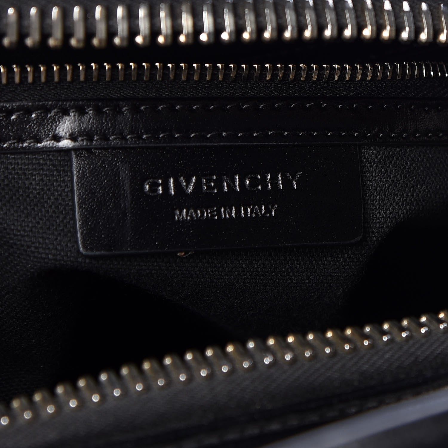 Givenchy Shiny Lord Calfskin Small Antigona Black 9 of 11