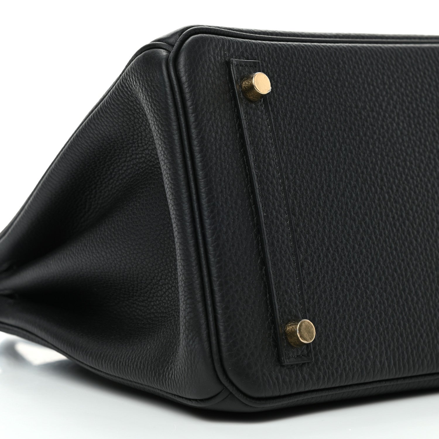 Hermes Togo Matte Alligator Birkin Touch 30 Black 7 of 9