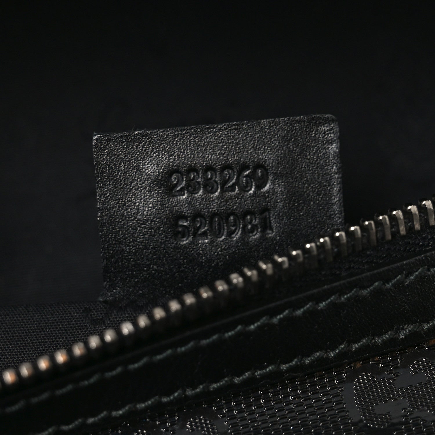 Gucci Imprime Monogram Belt Bag Black 7 of 9