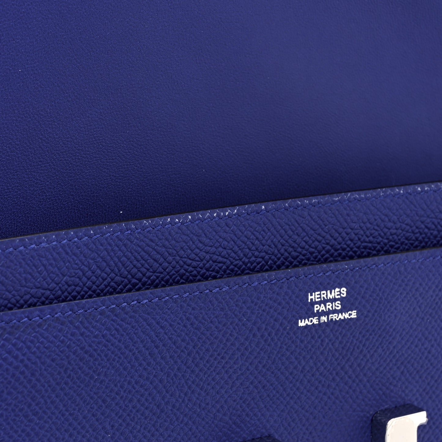 Epsom Constance Long Wallet Bleu Electrique