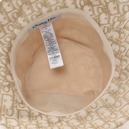 Christian Dior Oblique Bucket Hat 56 Beige 7 of 9
