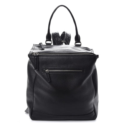 Givenchy Pebbled Calfskin Pandora Backpack Black 1 of 8
