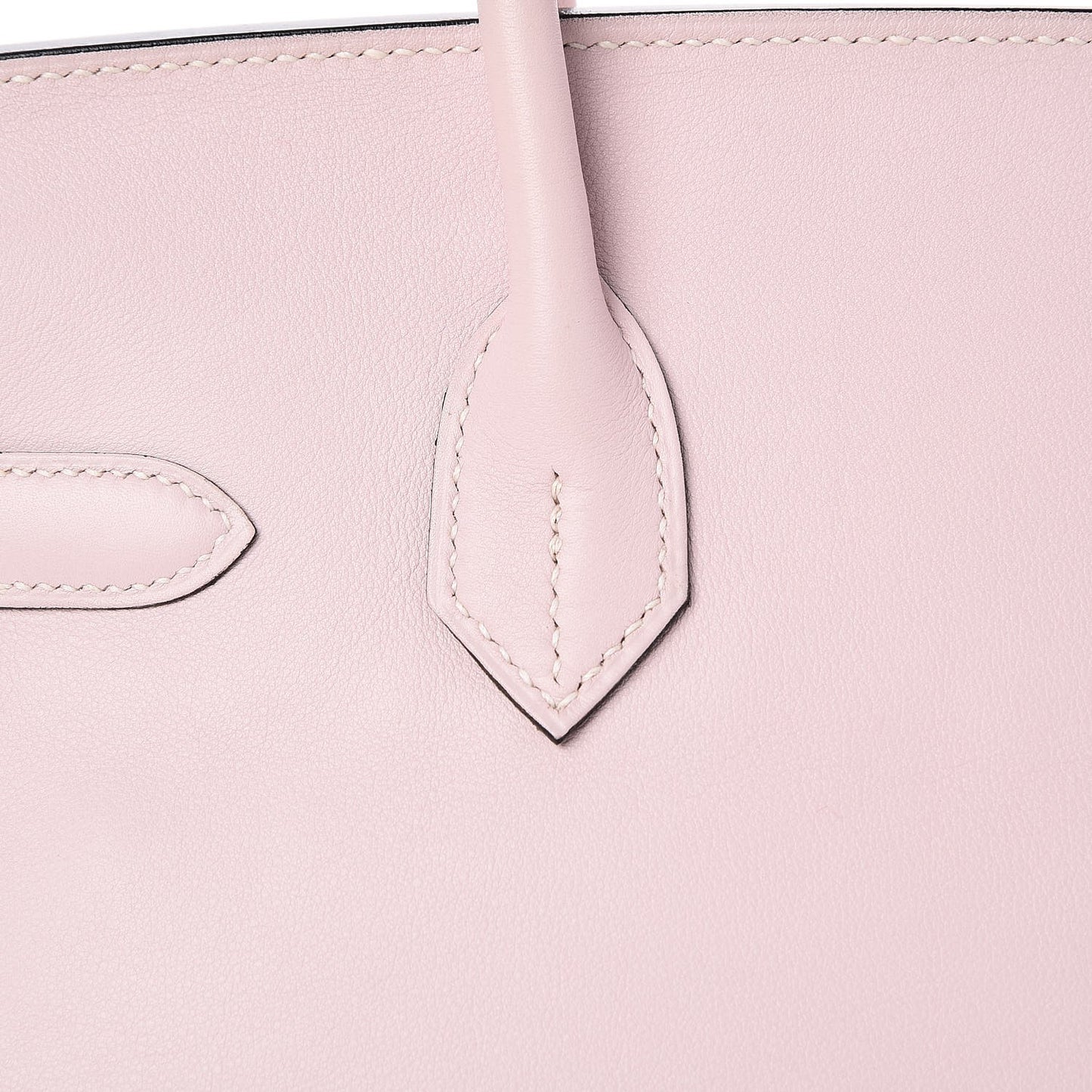 Swift Horseshoe Bi-Color Birkin 30 Rose Dragee Rouge H
