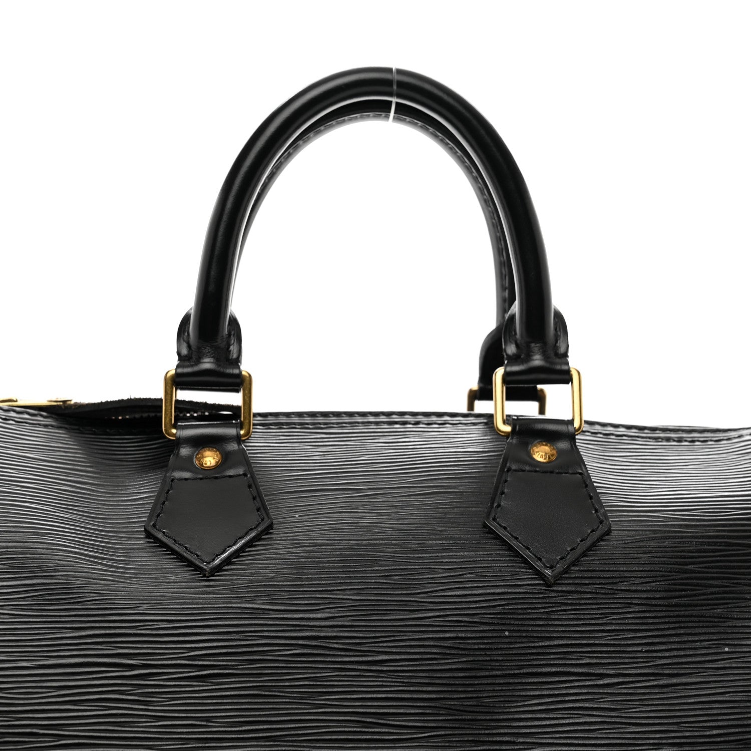Louis Vuitton Epi Speedy 25 Black 5 of 14
