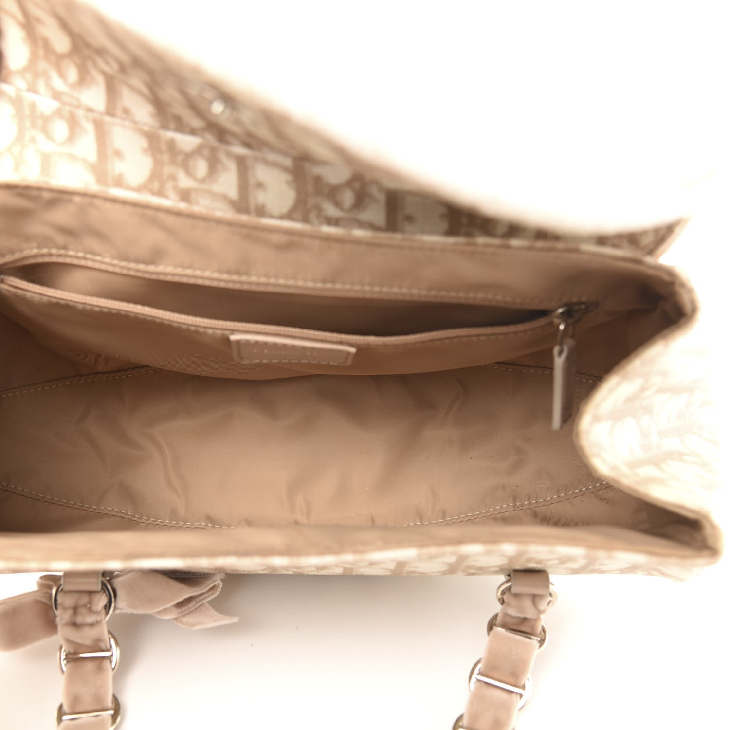 Christian Dior Monogram Romantique Trotter Bag Rose 5 of 15